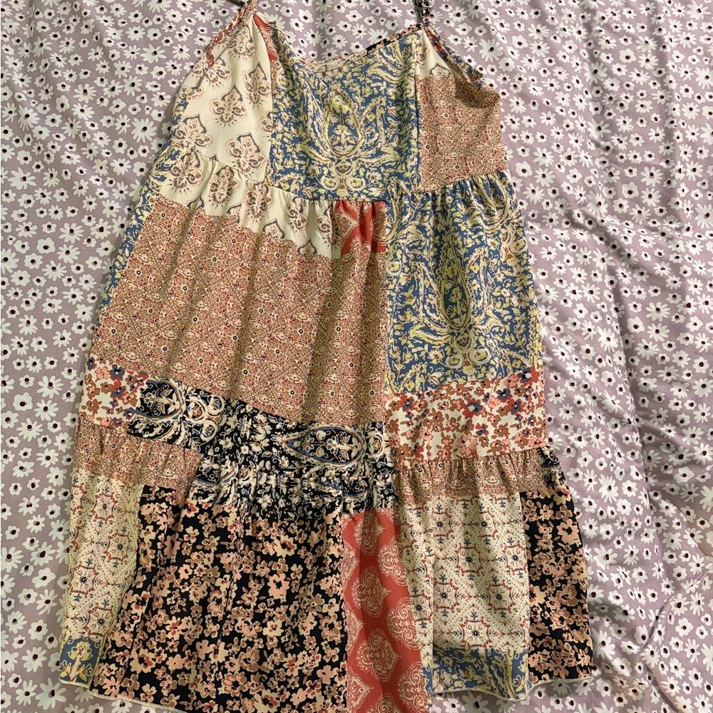 Altar'd State Multicolor Patterned Dress